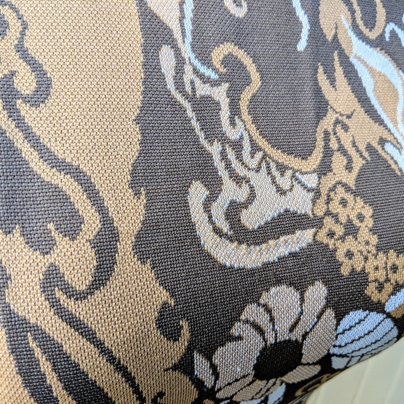 Vintage 1960s Psychedelic Floral Dress - Picture 7 of 8